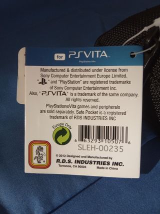 Custodia PS Vita per cavi, caricatori e giochi