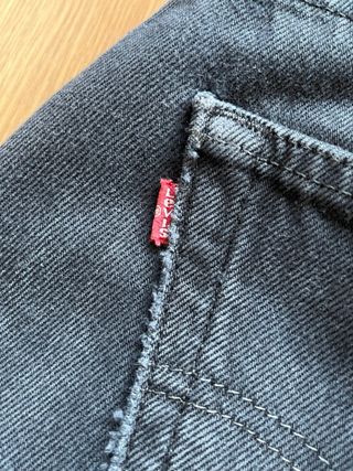 Pantalones vintage Levi's 501 Negros Talla 32