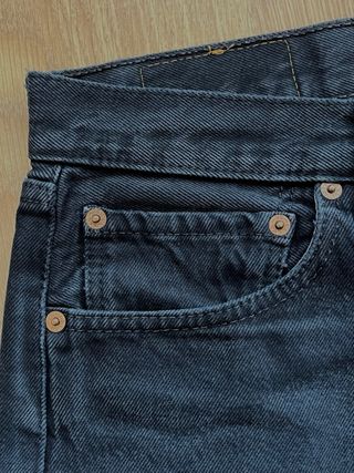 Pantalones vintage Levi's 501 Negros Talla 32