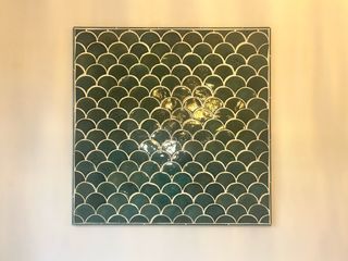 Cuadro Cerámica Maison Verde/Teal