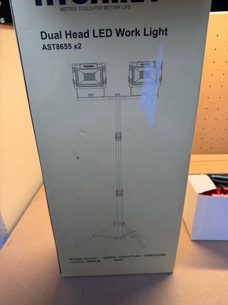 Hychika Trípode con 2 Focos LED