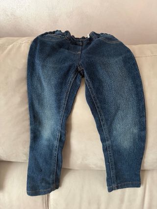 3 paia jeans bambina H&M Lupilu 3-5 anni
