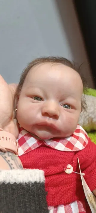 Bebé Reborn Levy Ojos Abiertos