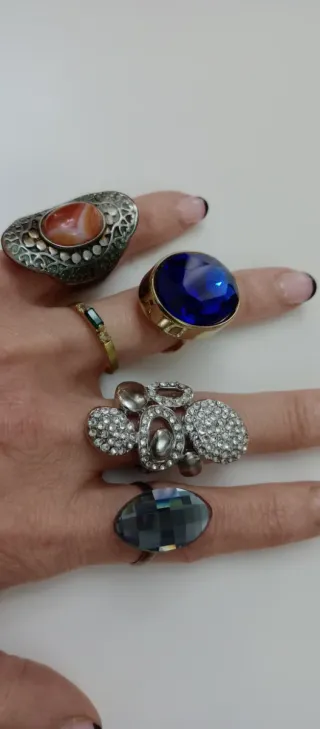 Lote de anillos varios