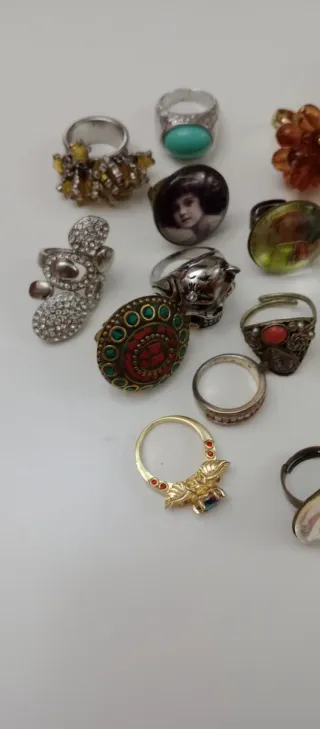 Lote de anillos varios