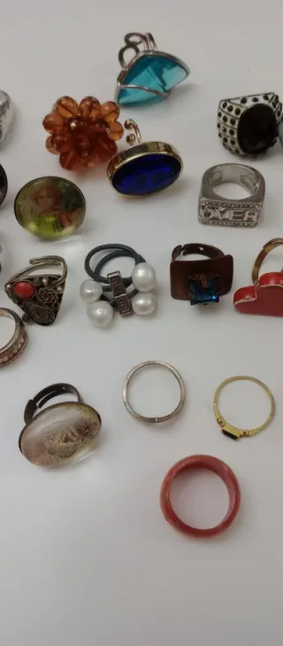 Lote de anillos varios