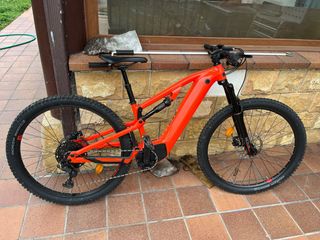 Bicicleta Eléctrica Naranja electrica