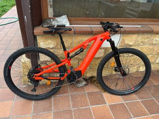 Bicicleta Eléctrica Naranja electrica