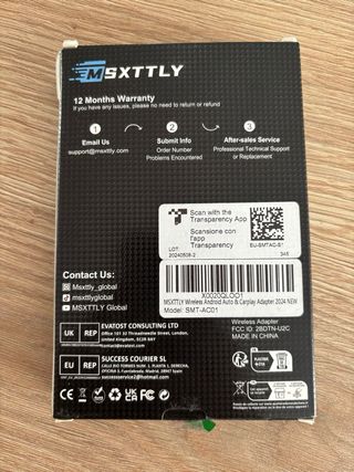 USB Car Play inalámbrico