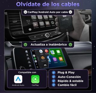 USB Car Play inalámbrico