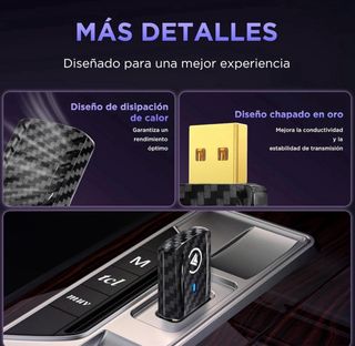 USB Car Play inalámbrico