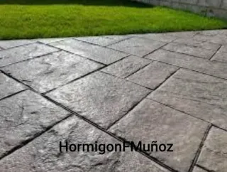 Hormigón impreso y pulido
