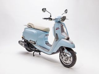Lambretta J125 Scooter Azul