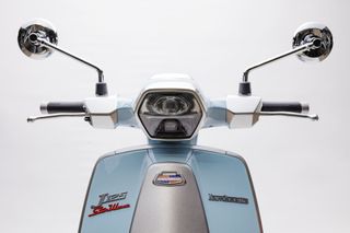 Lambretta J125 Scooter Azul