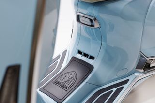 Lambretta J125 Scooter Azul