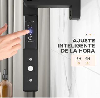 Toallero Eléctrico Negro