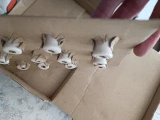 Tiradores de cerámica