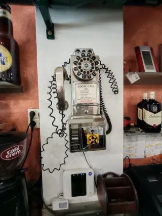 Teléfono Público Vintage Crosley 1957