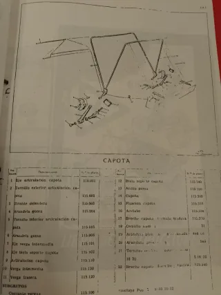 Libro instrucciones Biscuter Voisin