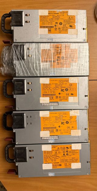 Pack 5x HP DPS-750RB A 750W Fuentes Alimentación