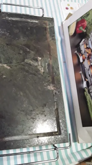 Parrilla de piedra para asar