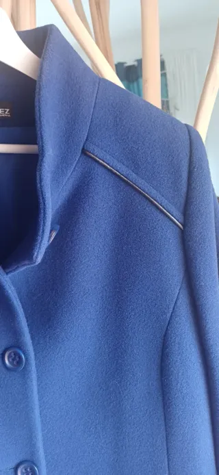 Abrigo mujer J. González Almería Azul