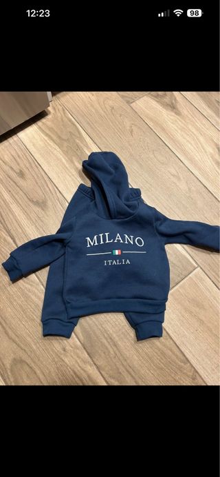 Conjunto de chándal para niño azul