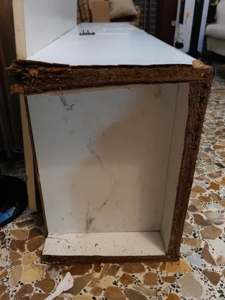 Mueble Escobero Cocina Blanco