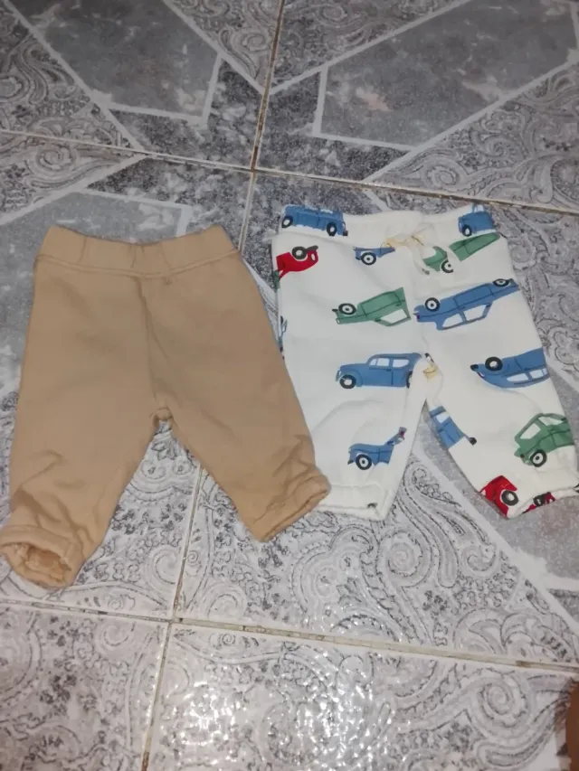 18 pantalones bebé 0-9 meses