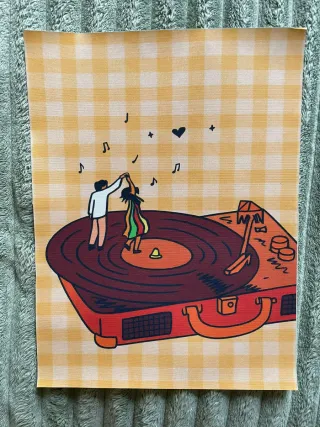 Set da 4 Stampe su Tela Nuove.