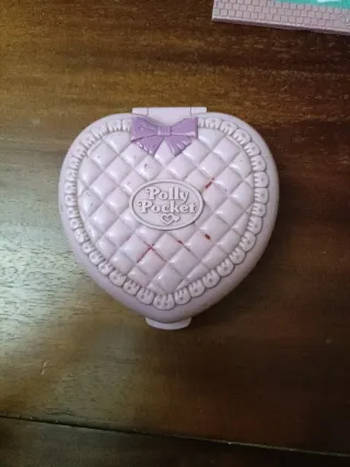 Polly Pocket a conchiglia a forma di cuore