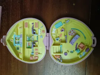 Polly Pocket a conchiglia a forma di cuore
