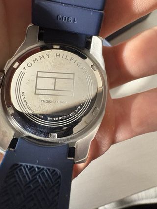 Reloj Tommy Hilfiger niño azul y plateado