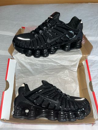 Nike Shox TL Total Muelles Zapatillas Negras y2k