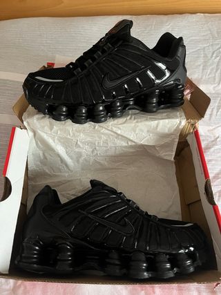 Nike Shox TL Total Muelles Zapatillas Negras y2k