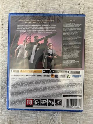 Videojuegos PS5: FC 26, GTA V, Elden Ring