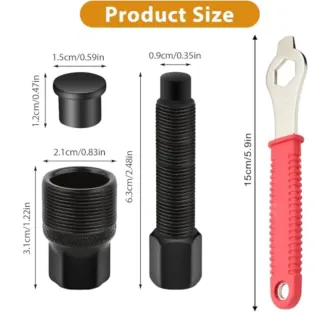 EXTRACTOR BIELAS BICICLETA CON LLAVE