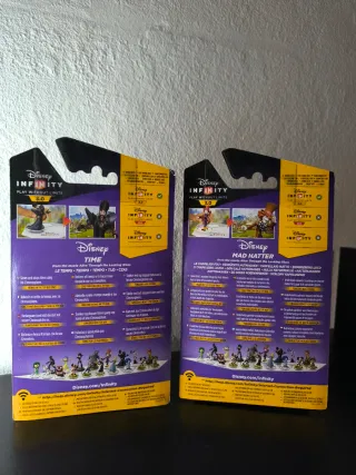 Disney Infinity 3.0 Figuras Time y Mad Hatter