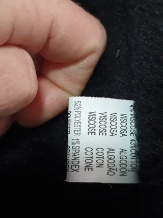 Chaqueta doble capa gris medidas axilas  60 por 87