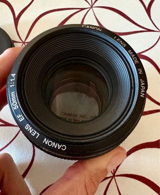 Objetivo Canon EF 50mm f/1.4