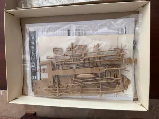Maqueta Vintage U.S.S. Constitution "Old Ironside"