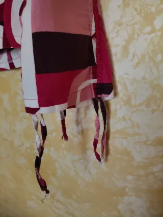 Camisa mujer estampada manga larga