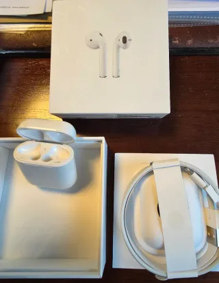 Lote 3 Cajas Vacías AirPods + 2 Cargadores