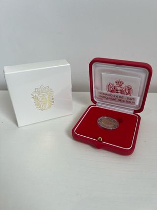 Moneda Monaco 2€ Proof 2025 Marquisat Des Baux