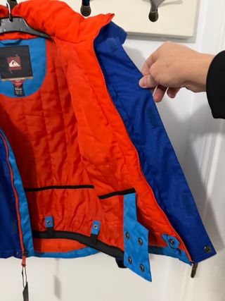 Chaqueta Quiksilver Azul Talla 12 Años