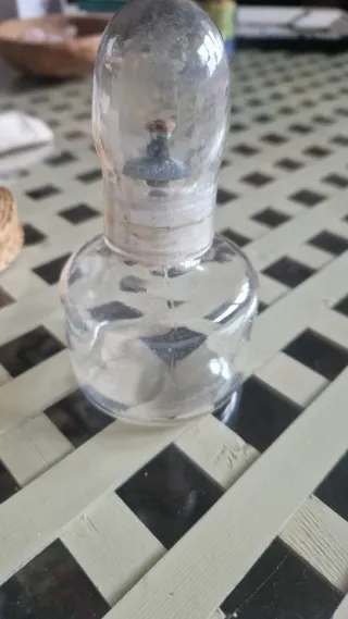 Mechero de laboratorio de cristal