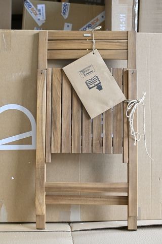 Sedia pieghevole da esterno Sadirar in legno