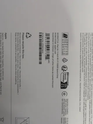 Apple iPad Air 11 M3 Gris Precintado