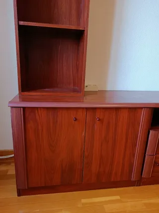 Mueble de salón modular madera