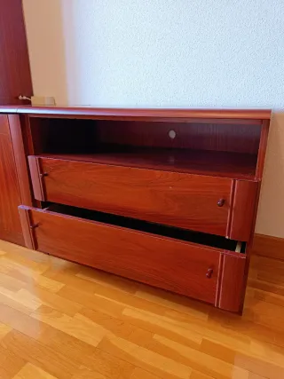 Mueble de salón modular madera